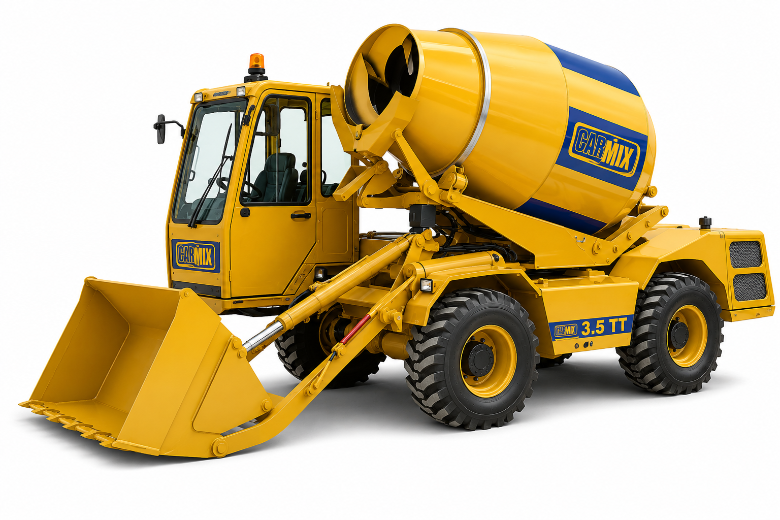 Autohormigonera Carmix 3.5 TT - Alquiler de maquinaria pesada en Lima Perú